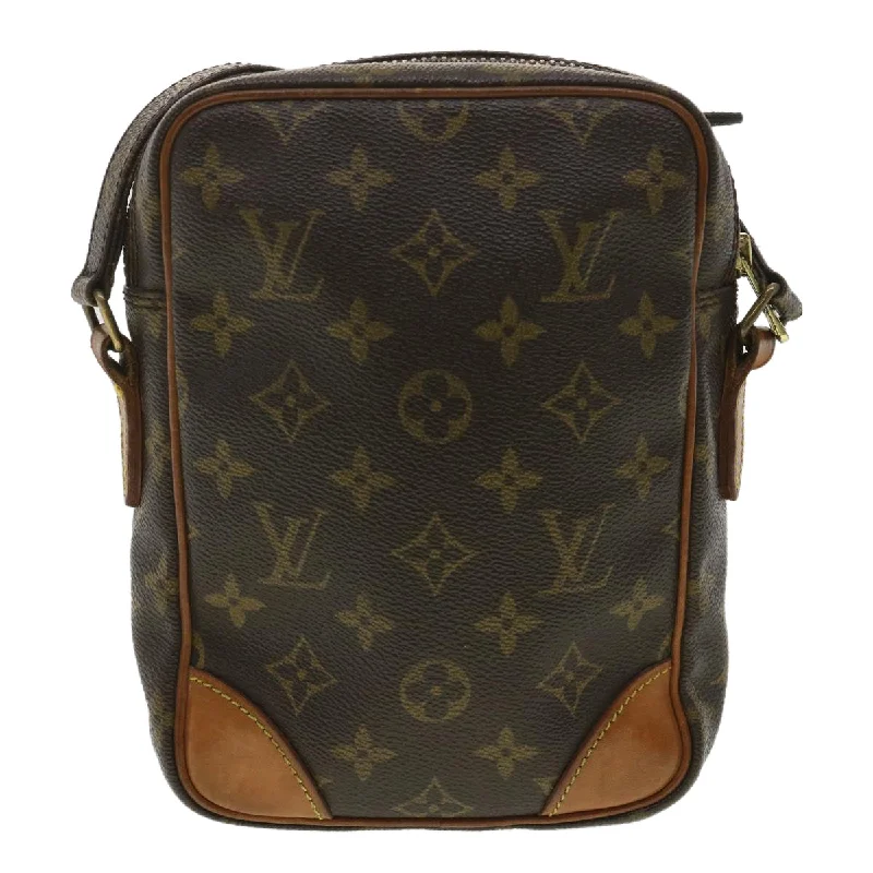 Louis Vuitton backpacks with a padded back panel for comfort during long - wearLOUIS VUITTON Monogram Amazon Shoulder Bag M45236 LV Auth jk2959