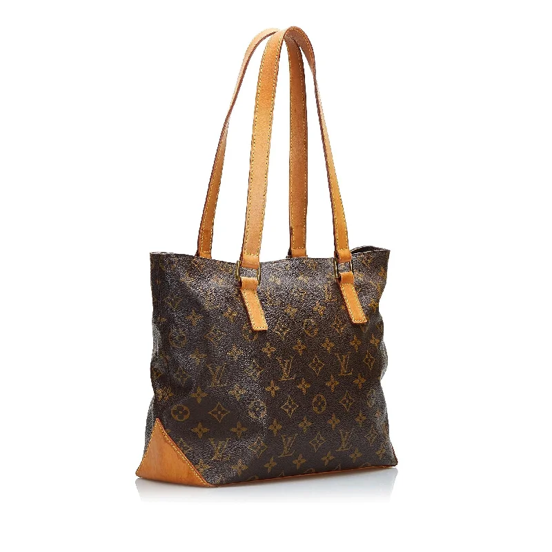 Louis Vuitton handbags with a beaded trim for a touch of glamourLouis Vuitton Monogram Cabas Piano (SHG-Art4ZX)