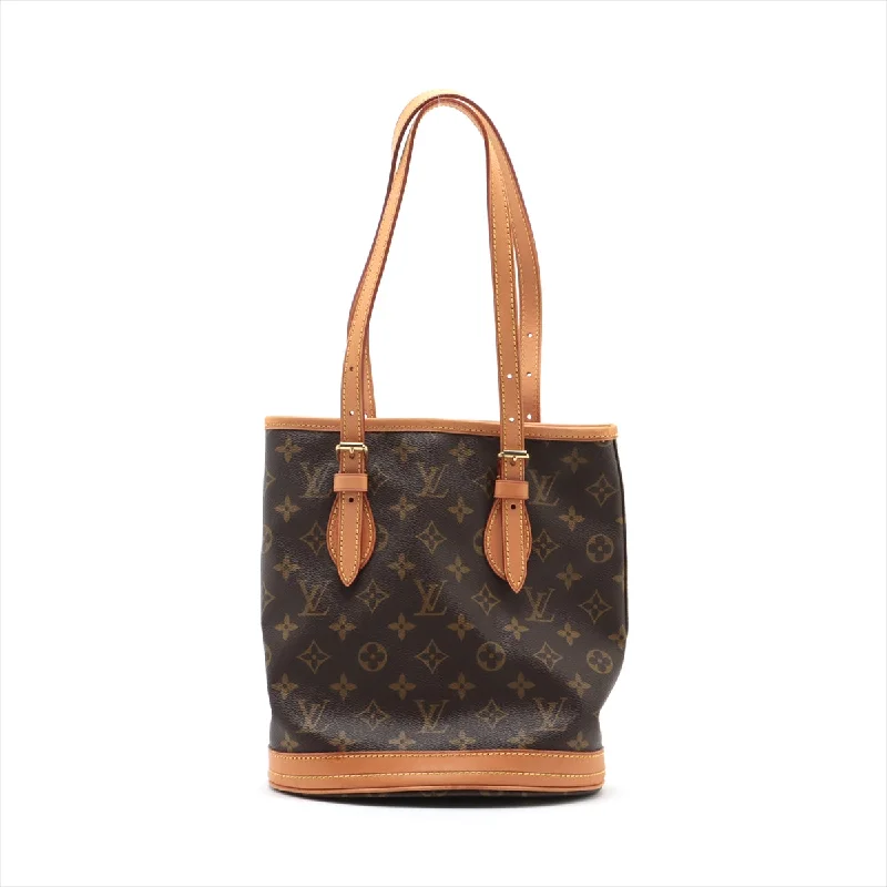 Louis Vuitton bags with a zippered interior pocket for better organizationLouis Vuitton Monogram Bucket PM M42238