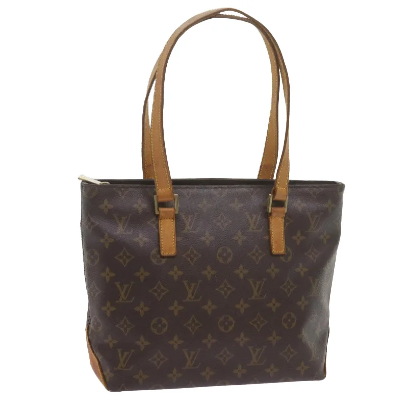 Louis Vuitton Alma bags with a leather - wrapped handle for a luxurious feelLOUIS VUITTON Monogram Cabas Piano Tote Bag M51148 LV Auth bs10400