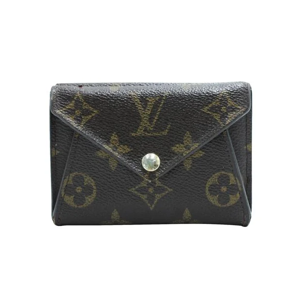 Ladies Louis Vuitton Capucines bags with gold - toned hardwareLOUIS VUITTON Monogram Canvas Compact Wallet