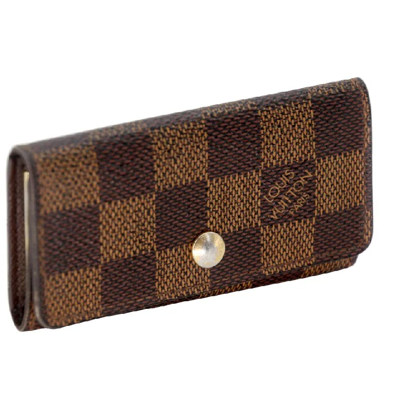 Louis Vuitton Twist bags with the iconic LV - turnlock closureLouis Vuitton Monogram Canvas Damier 4 Key Holder Wallet LV-0813N-0007