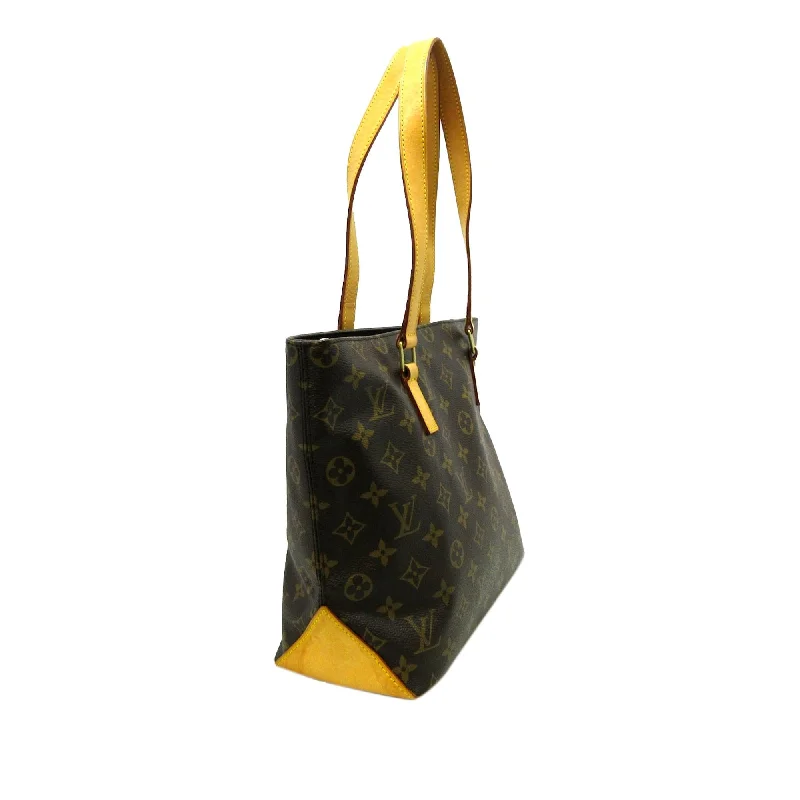 Ladies Louis Vuitton shoulder bags with a single - handle silhouetteLouis Vuitton Monogram Cabas Piano (SHG-37133)