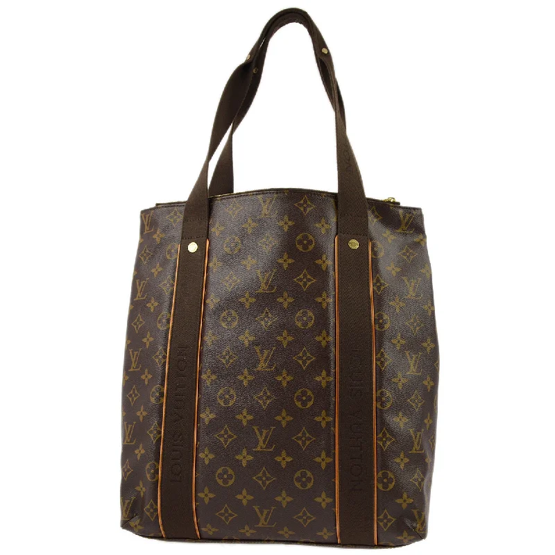 Louis Vuitton tote bags with a double - handle and shoulder - strap optionLouis Vuitton Monogram Cabas Beaubourg Tote Handbag M53013