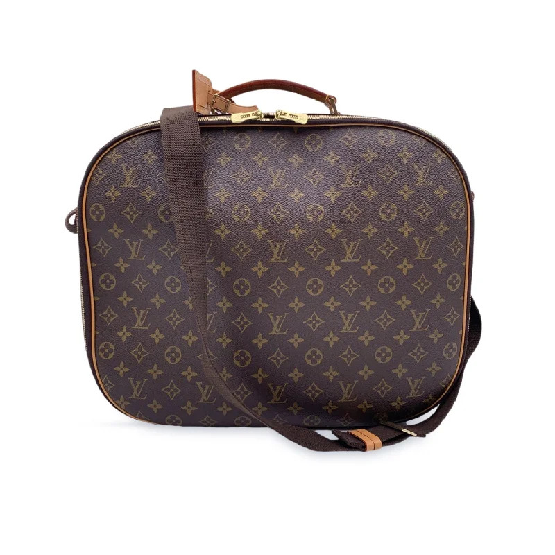 Ladies Louis Vuitton shoulder bags with a single - handle silhouetteLOUIS VUITTON Monogram Canvas 2 Way Bandouliere Packall Travel Bag