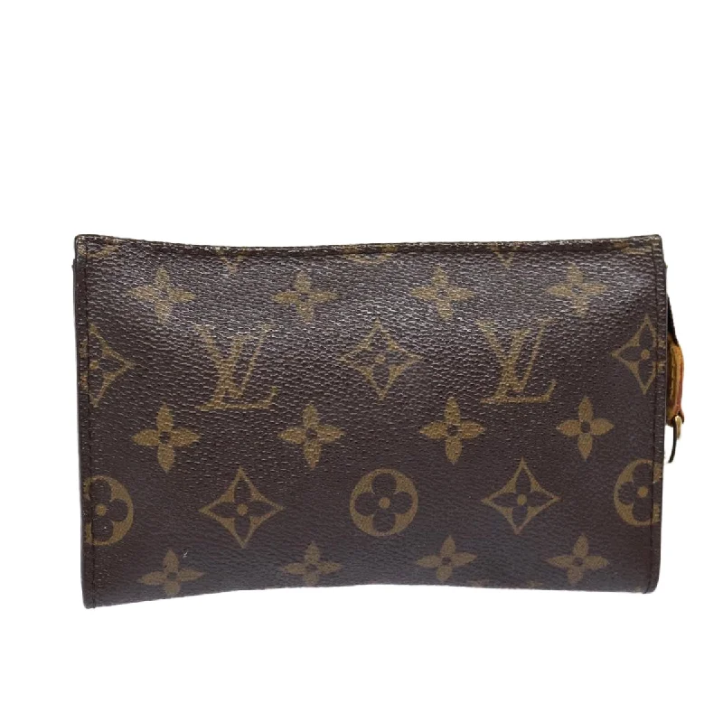 Ladies Louis Vuitton Capucines bags with gold - toned hardwareLOUIS VUITTON Monogram Bucket PM Accessory Pouch LV Auth fm3757