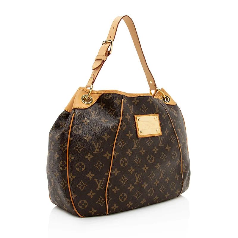 Louis Vuitton backpacks with a hidden back pocket for securityLouis Vuitton Monogram Canvas Galliera PM Shoulder Bag (SHF-21320)