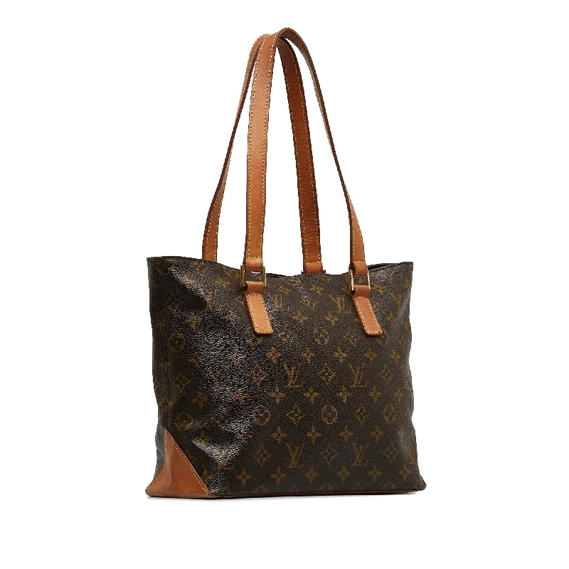 Louis Vuitton backpacks with a multi - pocket organization for functionalityLOUIS VUITTON Monogram Cabas Piano Tote Bag