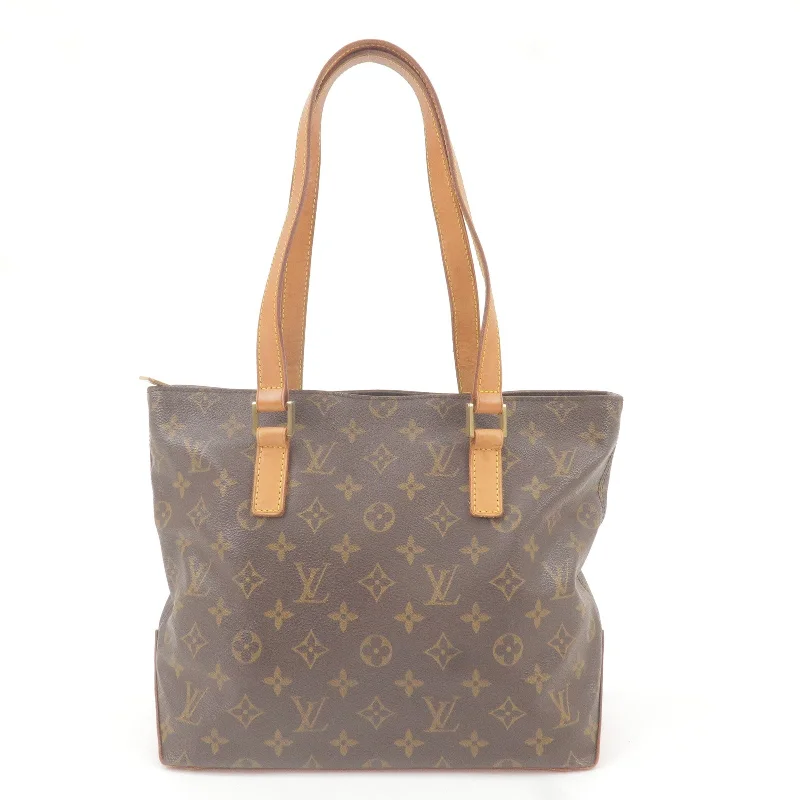 Louis Vuitton handbags with a metal - framed clasp for durabilityLouis Vuitton Monogram Cabas Piano Tote Bag M51148