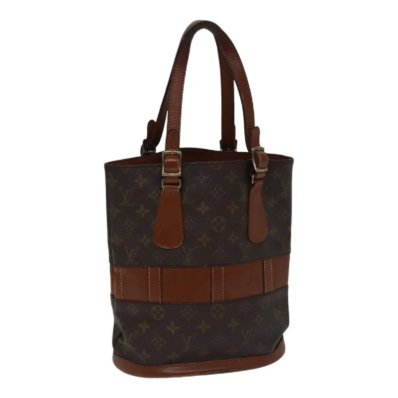 Louis Vuitton Alma bags featuring the signature top - handle designLOUIS VUITTON Monogram Bucket PM Shoulder Bag USA limited M42238 LV Auth bs17815