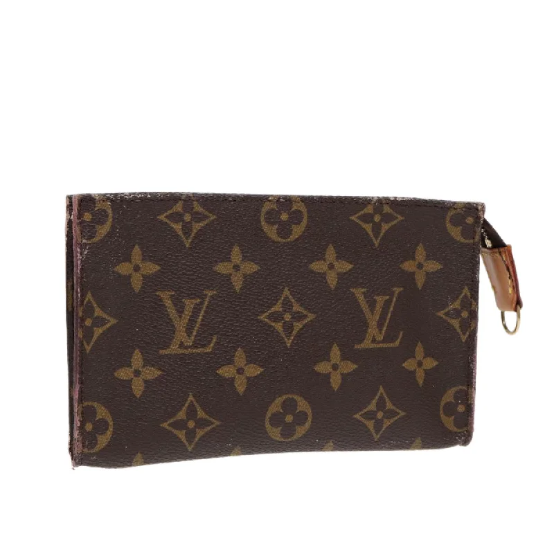 Medium - sized Louis Vuitton tote bags for work and shoppingLOUIS VUITTON Monogram Bucket PM Accessory Pouch LV Auth ar12532