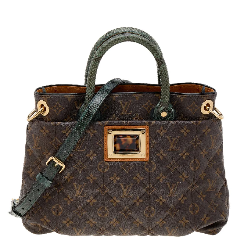 Louis Vuitton Speedy bags in monogram canvas for a classic lookLouis Vuitton Monogram Canvas Etoile Exotique MM Bag