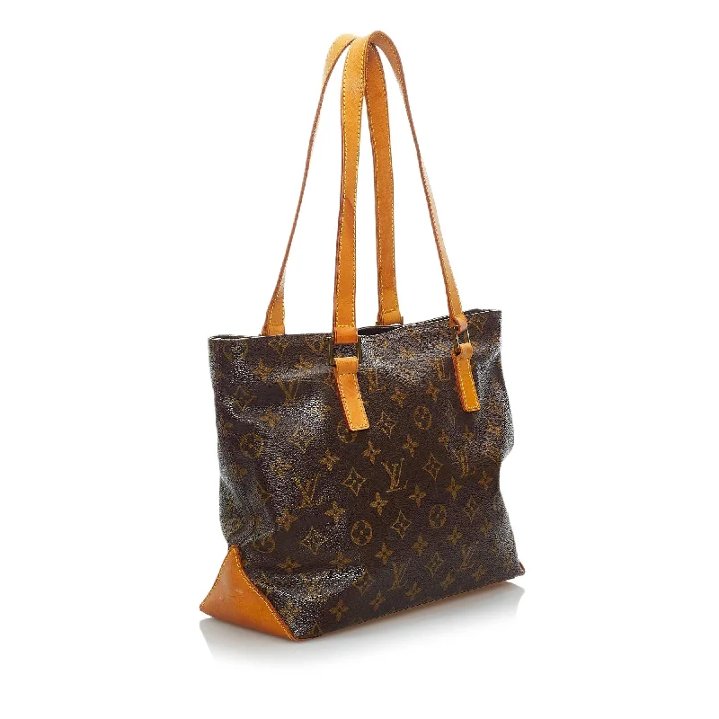 Small - sized Louis Vuitton Pochette Metis bags for a compact carryLouis Vuitton Monogram Cabas Piano (SHG-34227)