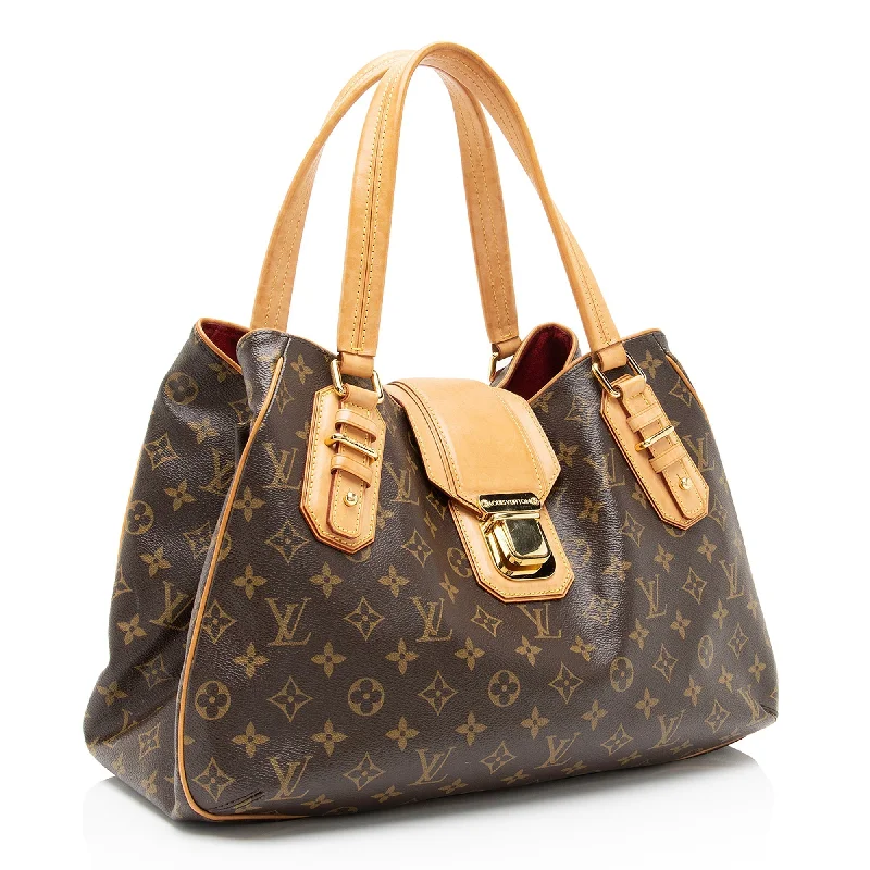 Louis Vuitton backpacks with a multi - pocket organization for functionalityLouis Vuitton Monogram Canvas Griet Shoulder Bag (SHF-23756)