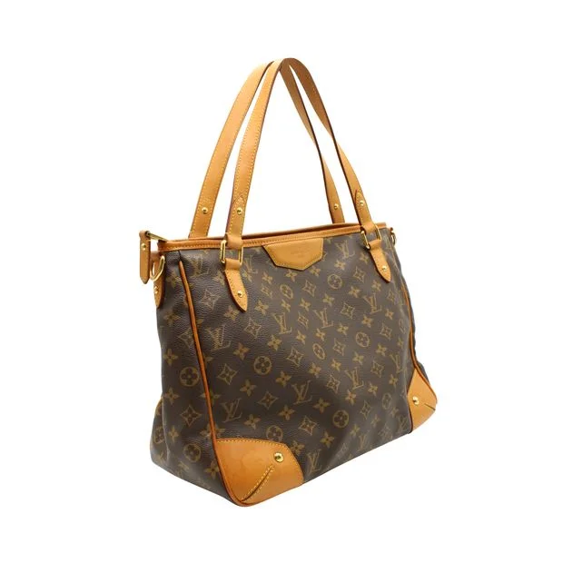 Louis Vuitton backpacks with a padded back panel for comfort during long - wearLOUIS VUITTON Monogram Canvas Estrela Tote Bag 2011