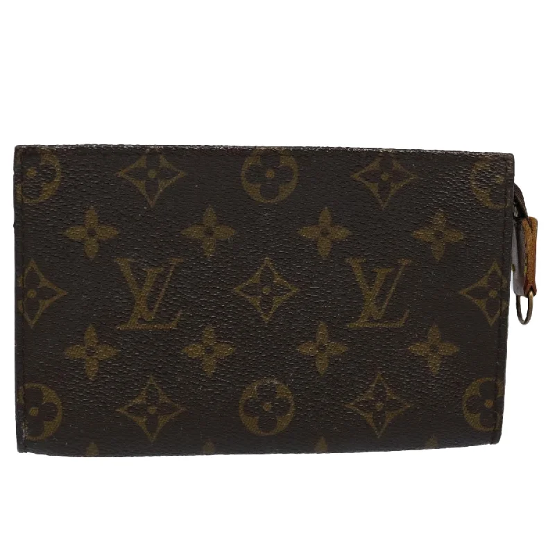 Louis Vuitton Speedy bags in monogram canvas for a classic lookLOUIS VUITTON Monogram Bucket PM Accessory Pouch LV Auth ar11013