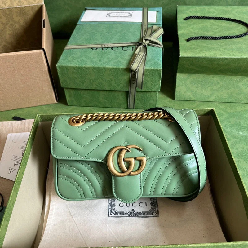 Women Gucci Sylvie bags with a monogram - embossed leatherBC - GUCCI BAGS - 748