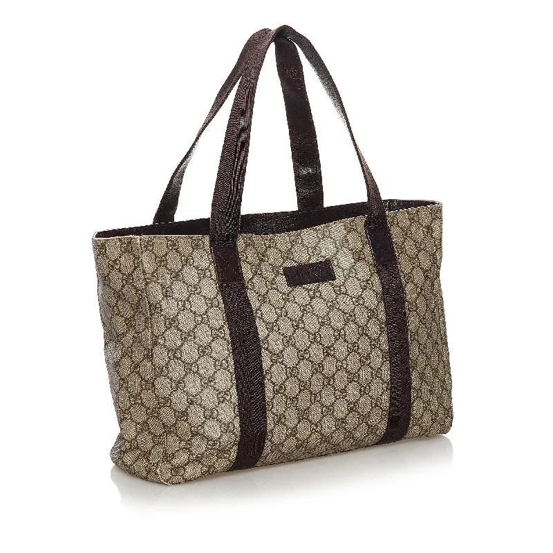 Ladies Gucci shoulder bags with a wide - width strapGucci GG Supreme Joy Tote Bag (33205)