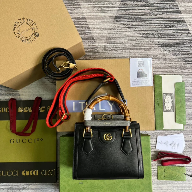 Women Gucci crossbody bags with a woven leather strapBC - Gucci Bags - 3746