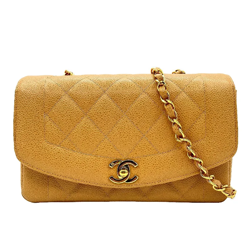 Chanel Limited Edition Handbag for CollectorsChanel Vintage Diana Small Beige Caviar GHW #3 90223306