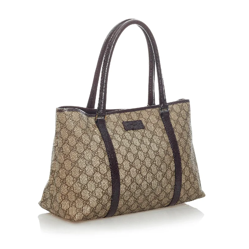 Gucci handbags for women with a metal - framed claspGucci GG Supreme Joy Tote Bag (33523)