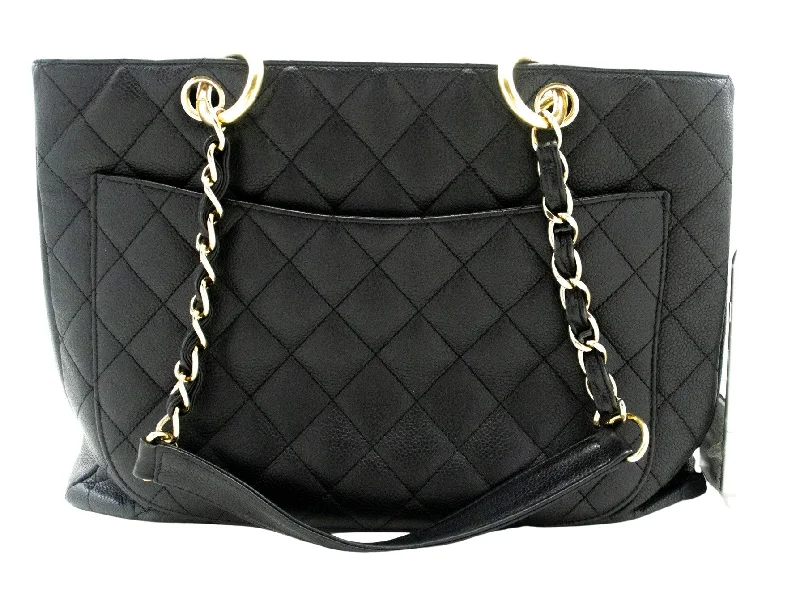 Chanel Vintage Inspired Handbag for Retro LoversCHANEL Grand shopping Shoulder Bag