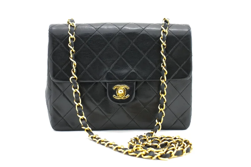 Chanel Colorful Handbag for Spring OutfitsCHANEL Mini Square Small Chain Shoulder Bag Crossbody Black Quilt