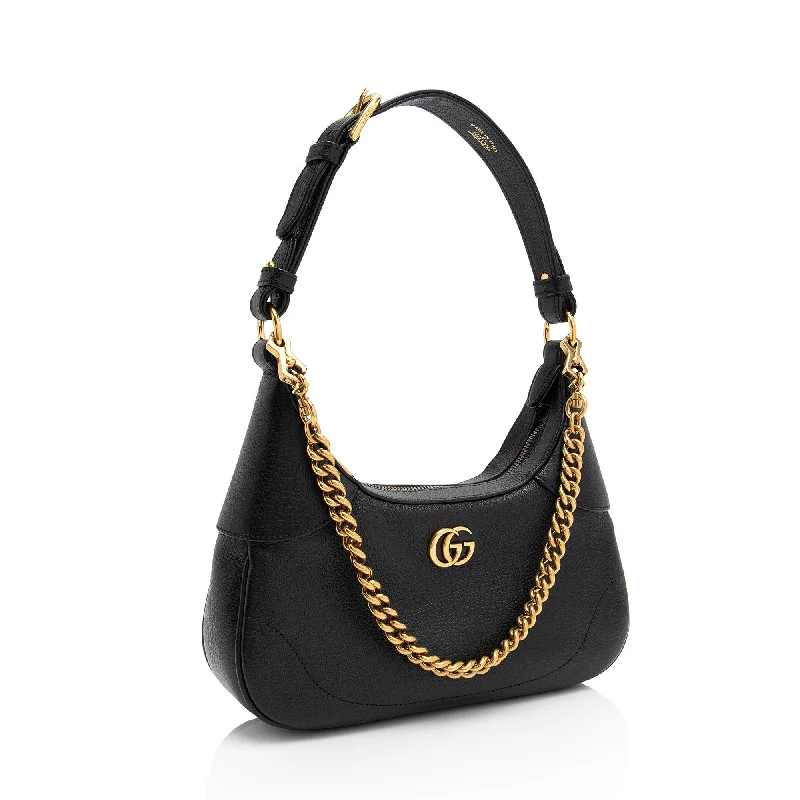 Women Gucci Sylvie bags with a crystal - embellished web stripeGucci Goatskin Aphrodite Small Shoulder Bag (hEcl8X)