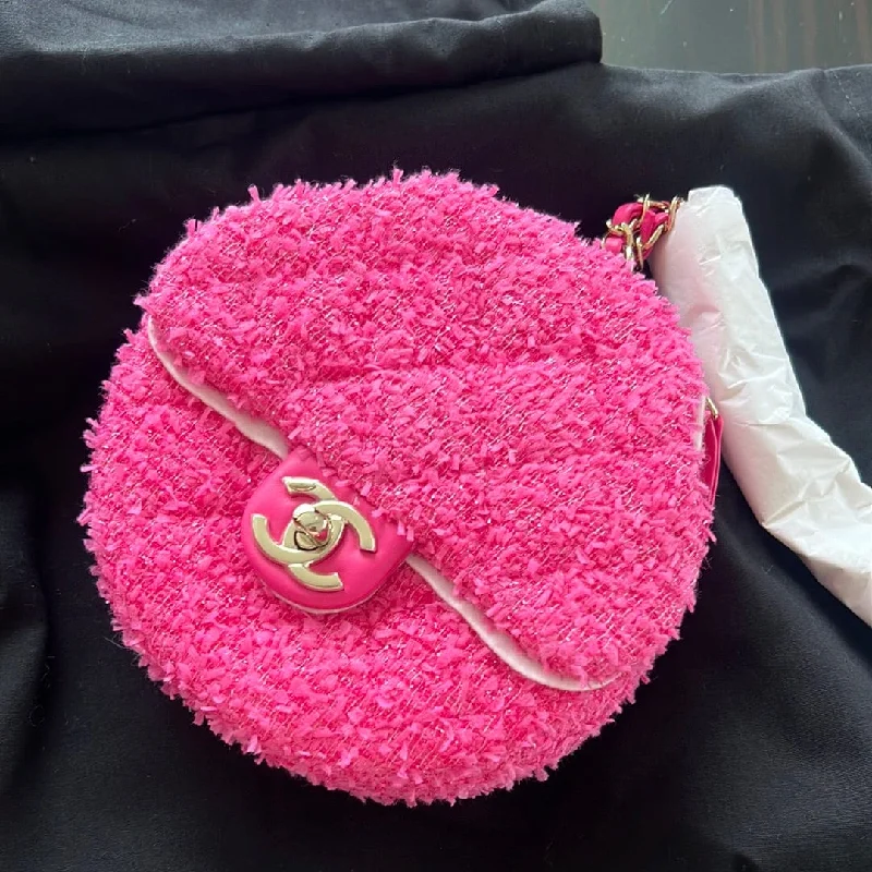 Chanel Chain Strap Handbag for Everyday UseChanel Circle Pink Bag ASC4944