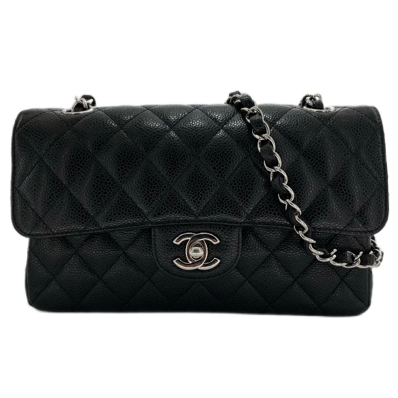 Chanel Chain Strap Handbag for Everyday UseCHANEL CLASSIC FLAP SMALL BLACK CAVIAR SKIN SHW 90202733