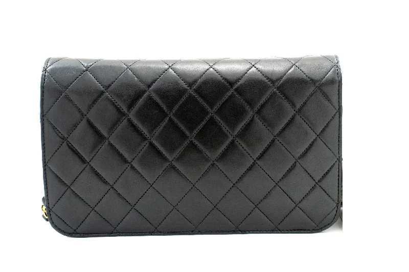 Chanel Quilted Leather Shoulder Bag for FashionistasCHANEL Full Flap Shoulder Bag