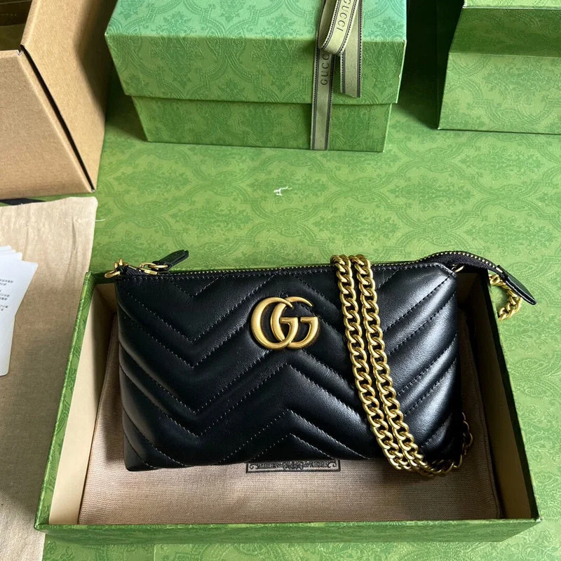 Women Gucci bags with a snap - button closure and a decorative charmBC - GUCCI BAGS - 704