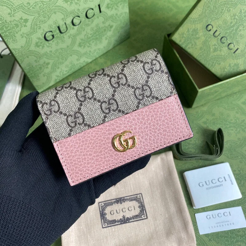 Women Gucci bags with a zip - around closure for securityBC - GUCCI BAGS - 2317