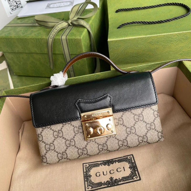 Women Gucci bags with a front - flap pocket for quick - access itemsBC - GUCCI BAGS - 2576