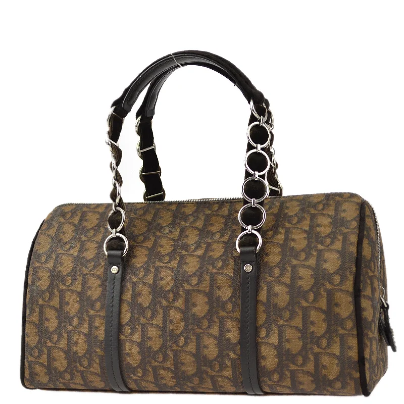 Christian Dior bags with a quilted pattern and gold - toned hardwareChristian Dior Brown Trotter Romantic Handbag