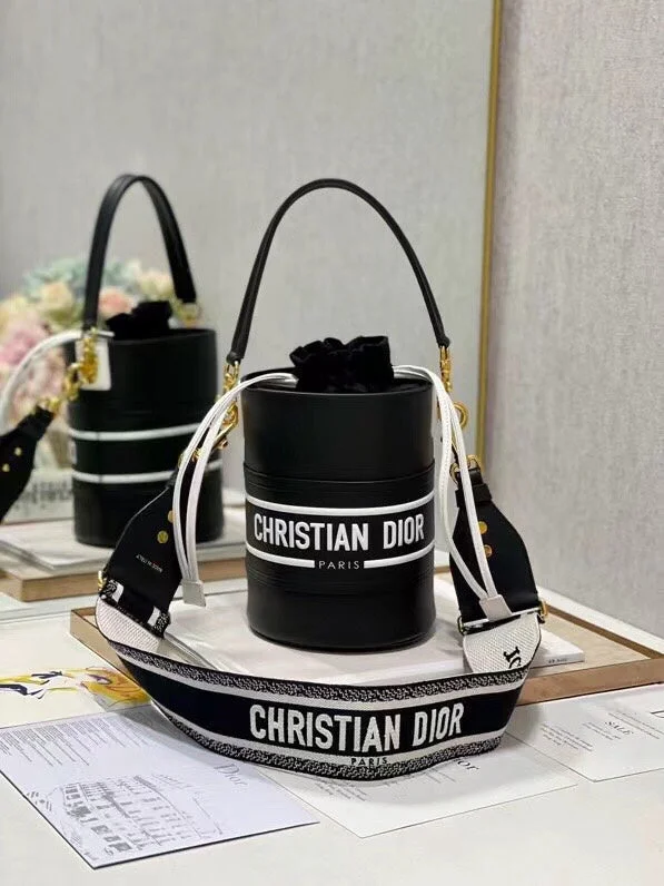 Christian Dior handbags with a snap - button closure and a decorative buckleBC - Dior Bags - 2458