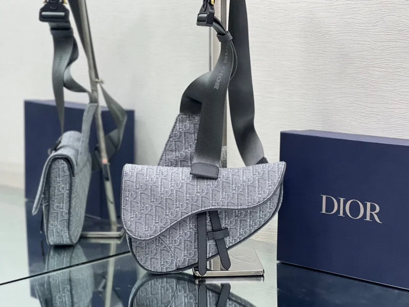 Christian Dior backpacks with a sleek, minimalist silhouetteDior Bag