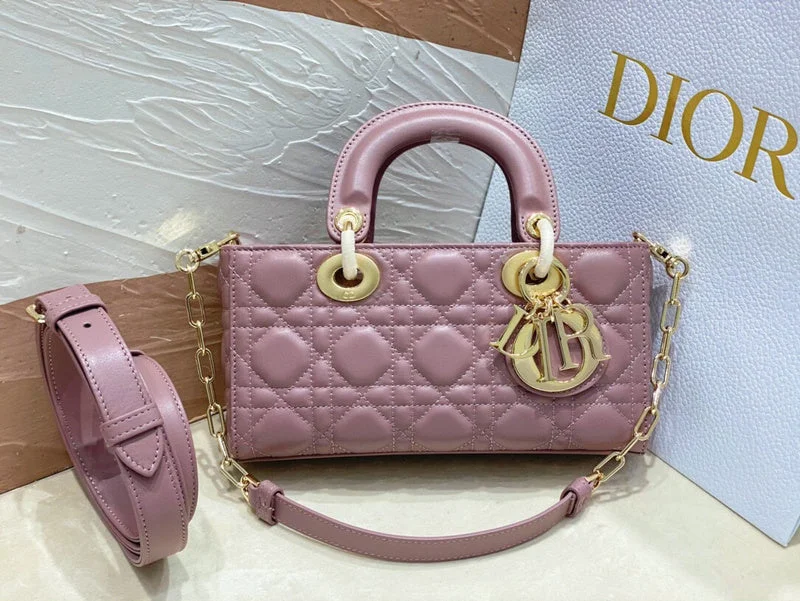 Christian Dior handbags with a snap - button closure and a decorative buckleDior Bag