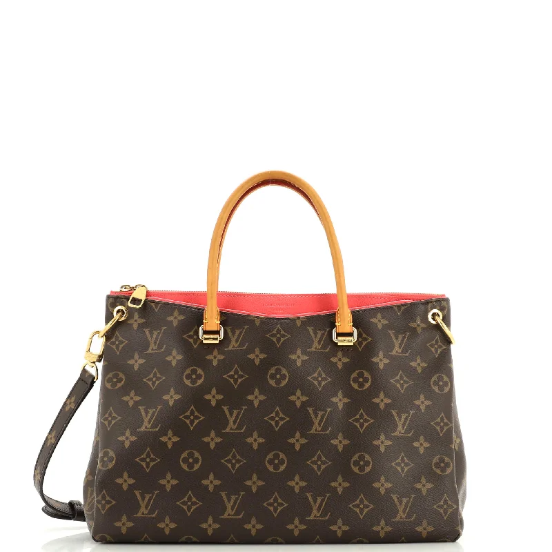 Christian Dior handbags with a back - pocket for quick storagePallas Tote Monogram Canvas