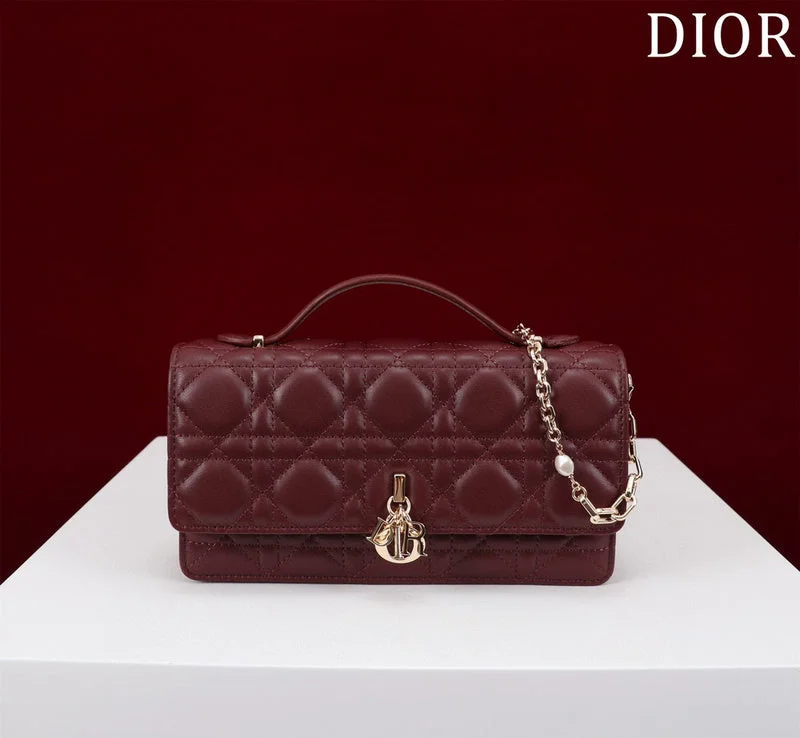 Christian Dior handbags with a detachable mirror for on - the - go touch - upsmakbags - Dior Bags - 1132