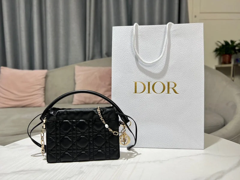 Christian Dior handbags with a detachable mirror for on - the - go touch - upsmakbags - Dior Bags - 124