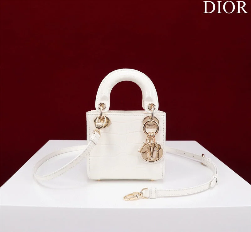 Christian Dior tote bags with a printed Dior logo on the frontWF - Dior Bags - 1200