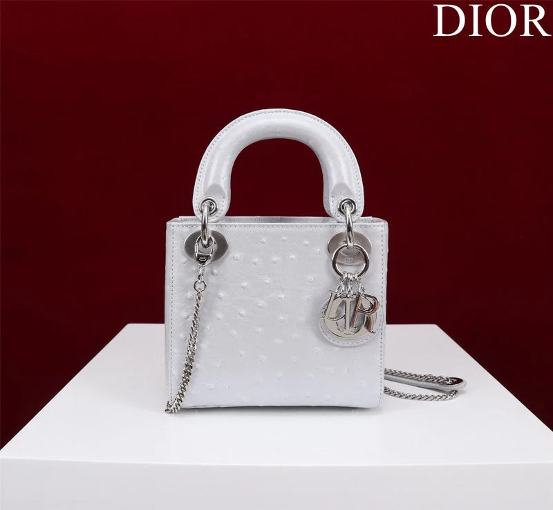 Christian Dior handbags with a snap - button closure and a decorative buckleWF - Dior Bags - 1247